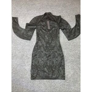 RUBIN SINGER Black Couture DRESS NWT